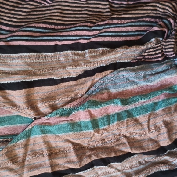 American Eagle Boho Striped Crop top S - Picture 3 of 5